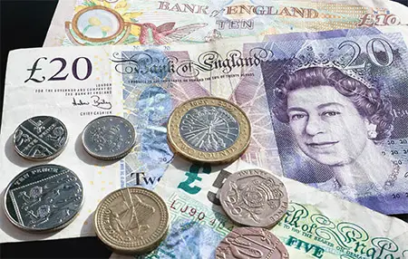 UK pounds